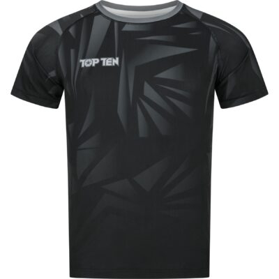 TOP TEN MMA Rashguard - Borrado - Zwart TOP TEN MMA Rashguard - Borrado - Zwart