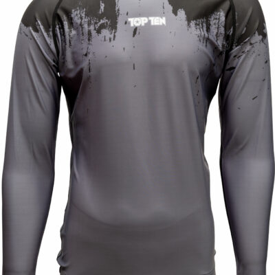 TOP TEN MMA Rashguard - Power Ink - Zwart TOP TEN MMA Rashguard - Power Ink - Zwart