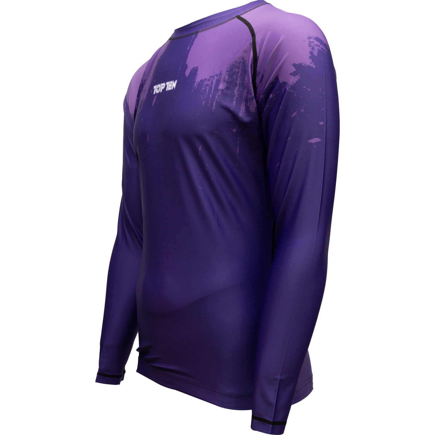 TOP TEN MMA Rashguard - Power Ink - Paars TOP TEN MMA Rashguard - Power Ink - Paars