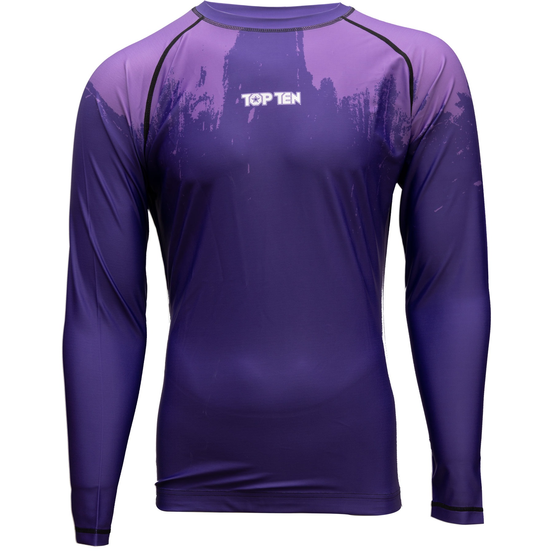 TOP TEN MMA Rashguard - Power Ink - Paars TOP TEN MMA Rashguard - Power Ink - Paars
