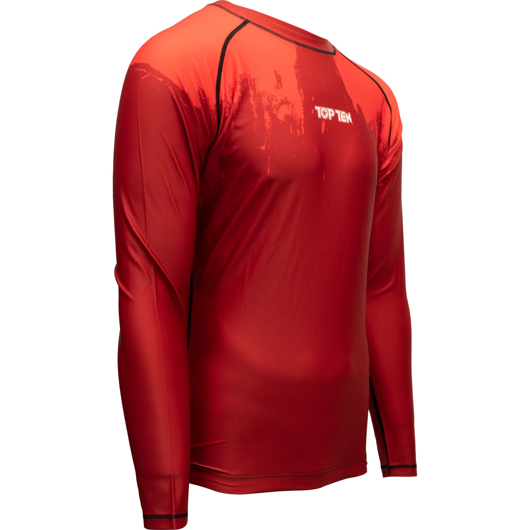 TOP TEN MMA Rashguard - Power Ink - Rood TOP TEN MMA Rashguard - Power Ink - Rood