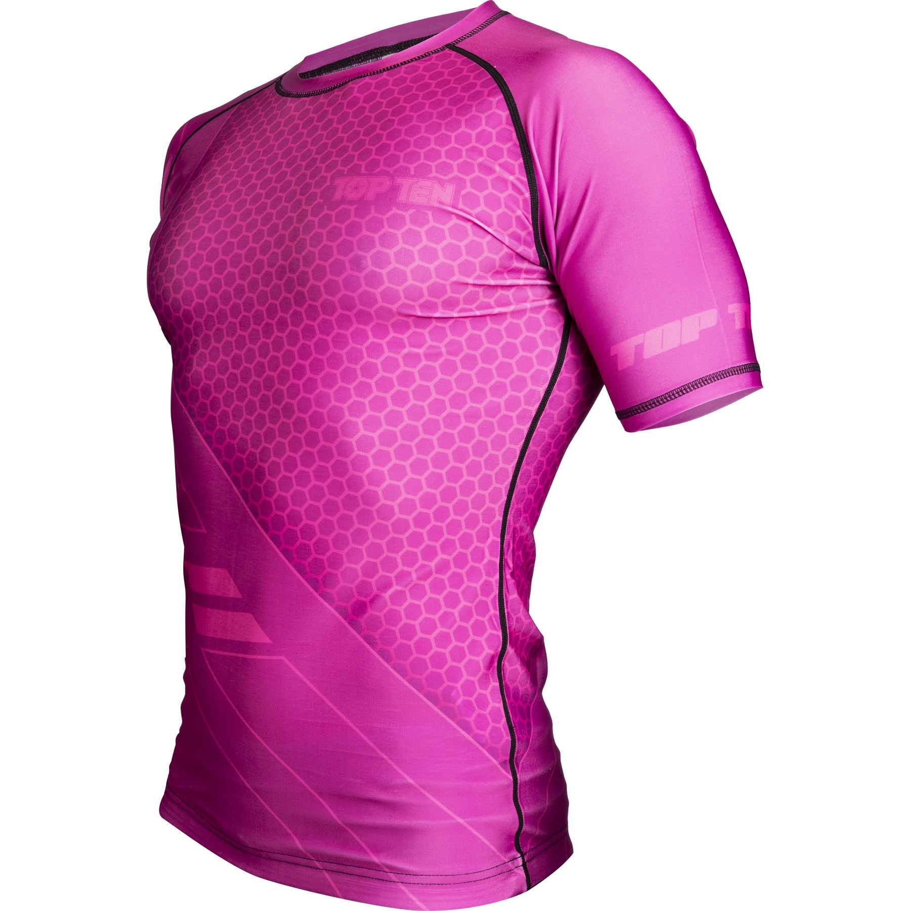 TOP TEN MMA Rashguard - COMBat - Roze TOP TEN MMA Rashguard - COMBat - Roze