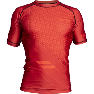 TOP TEN MMA Rashguard - COMBat - Rood