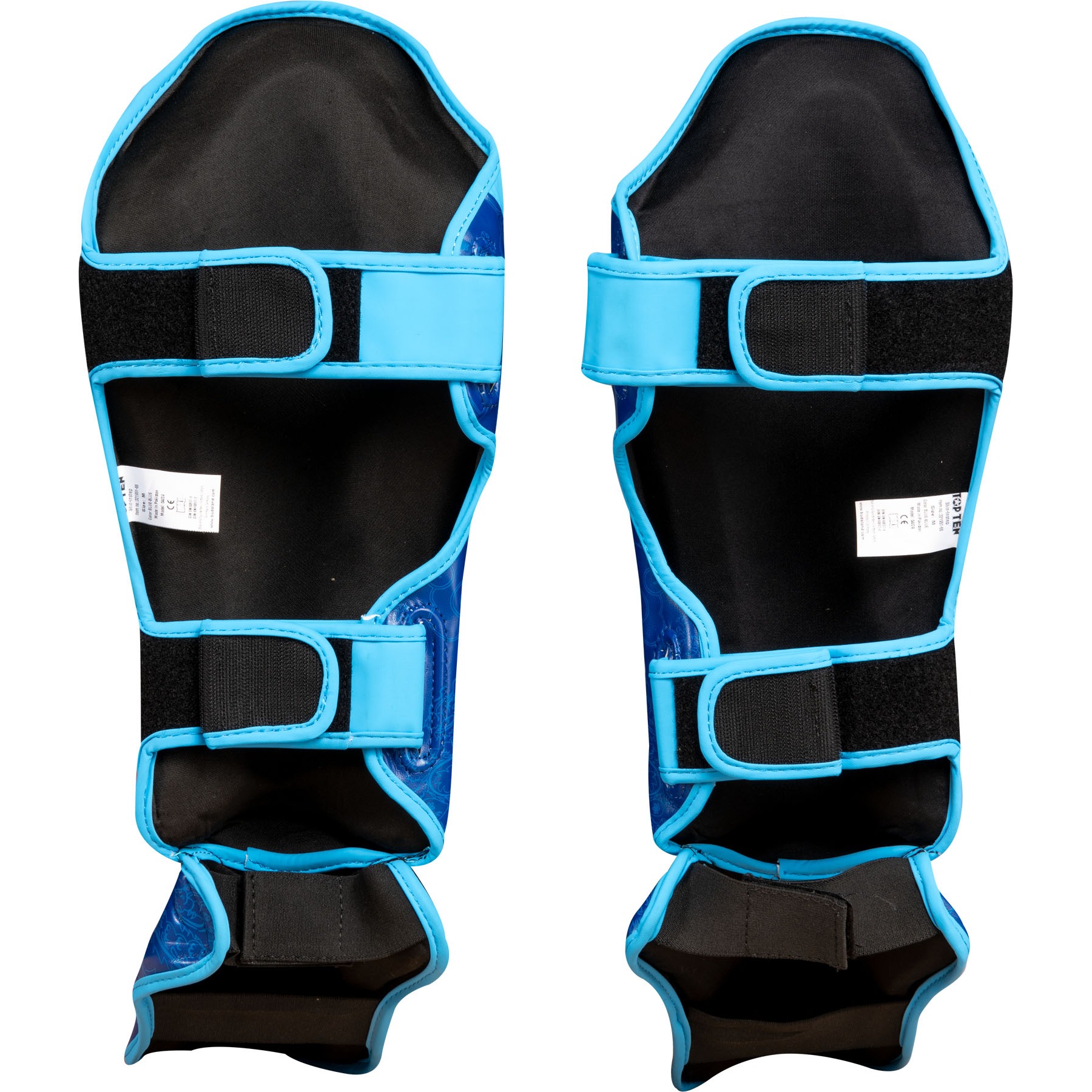 TOP TEN Scheen- en wreefbeschermer - Dragon - Blauw TOP TEN Scheen- en wreefbeschermer - Dragon - Blauw