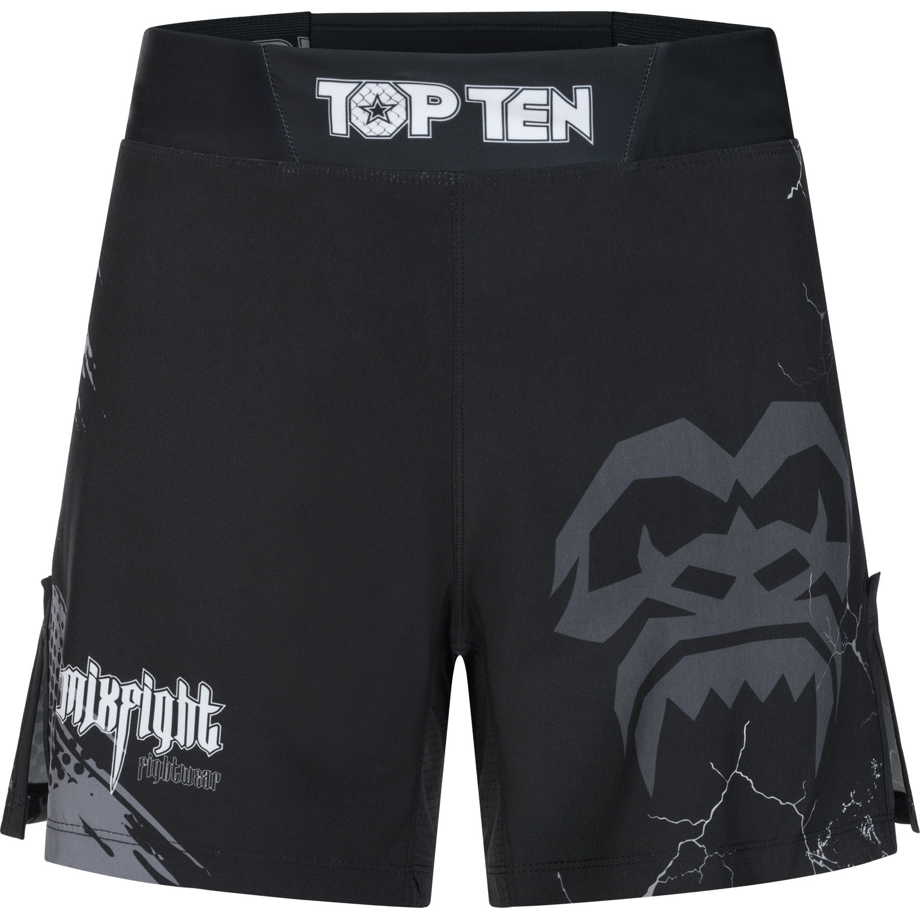 TOP TEN MMA MMA broekje - Mixfight Gorilla - Zwart TOP TEN MMA MMA broekje - Mixfight Gorilla - Zwart