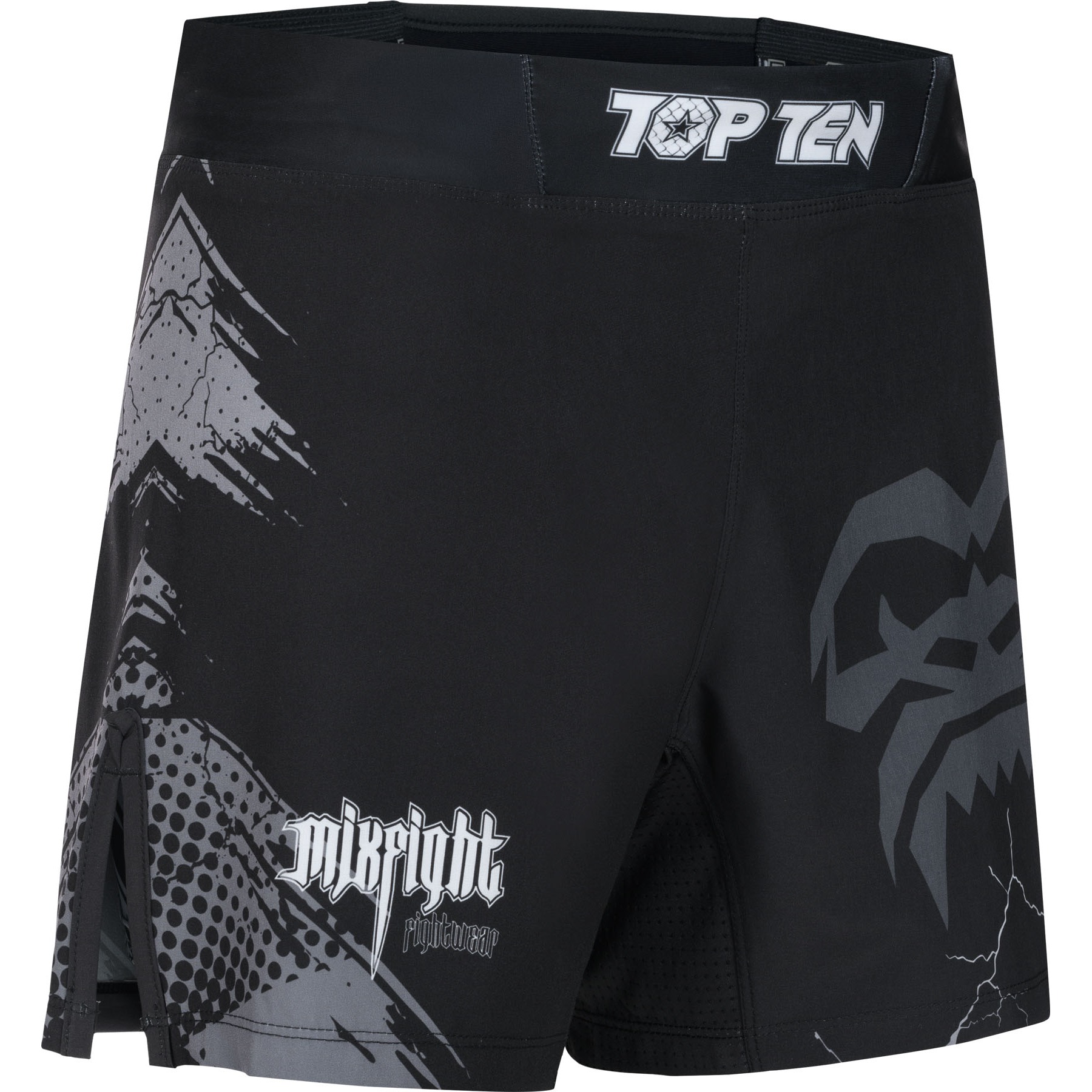 TOP TEN MMA MMA broekje - Mixfight Gorilla - Zwart TOP TEN MMA MMA broekje - Mixfight Gorilla - Zwart