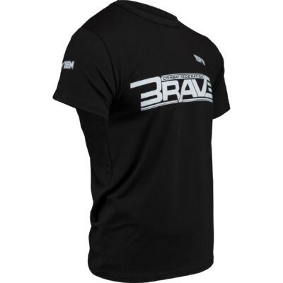 TOP TEN MMA T-shirt - BRAVE - Zwart TOP TEN MMA T-shirt - BRAVE - Zwart