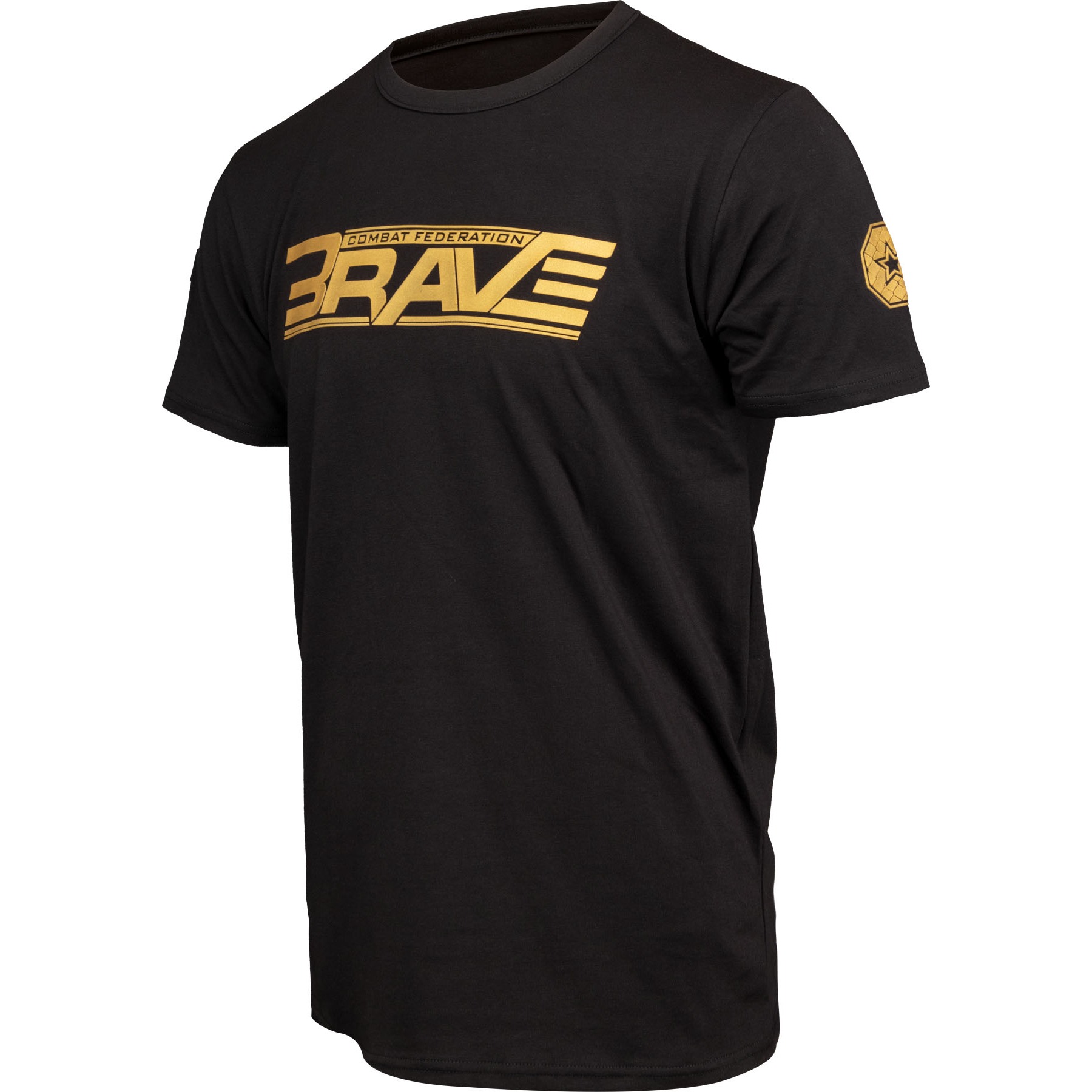TOP TEN T-shirt - BRAVE x TOP TEN MMA - Zwart TOP TEN T-shirt - BRAVE x TOP TEN MMA - Zwart