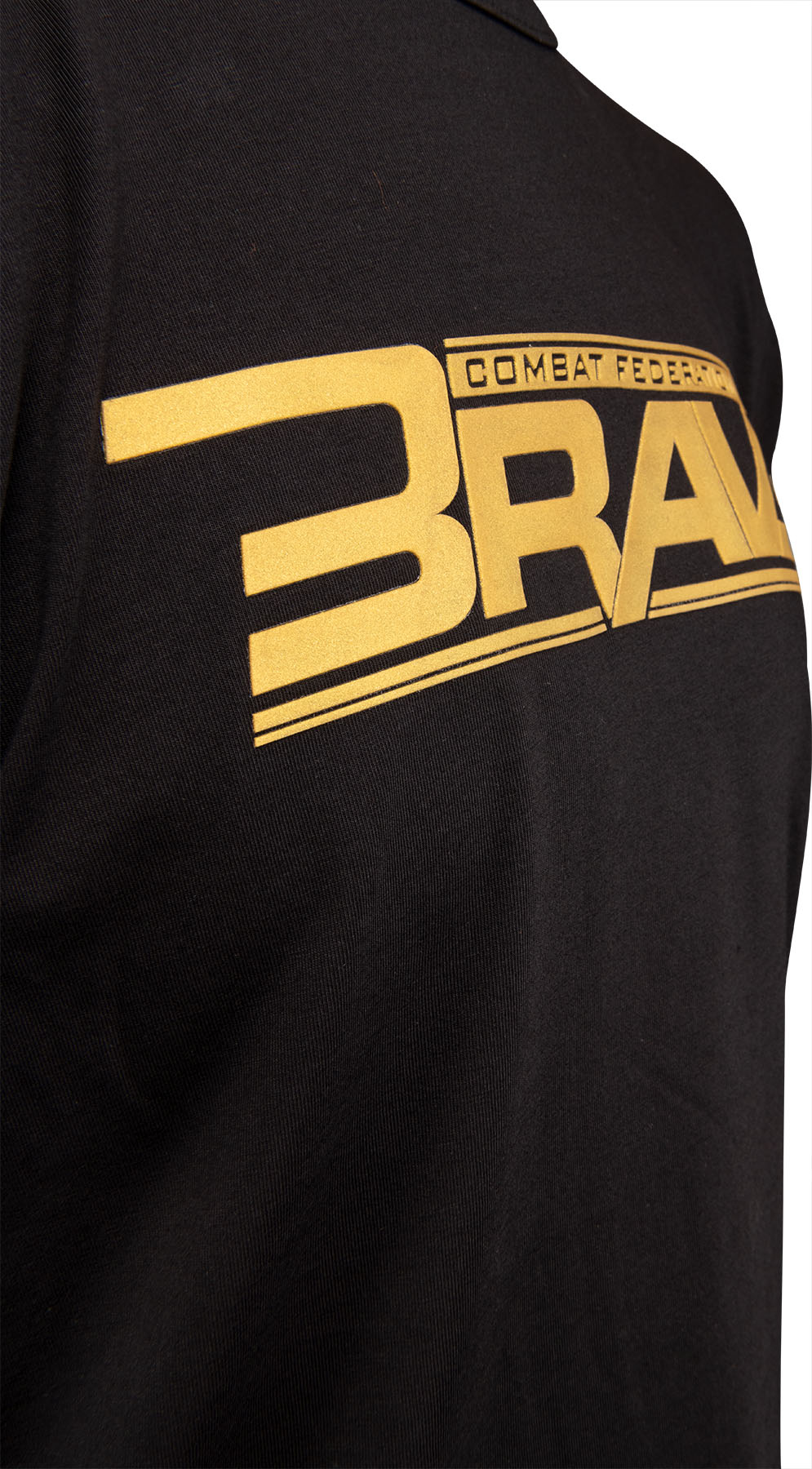 TOP TEN T-shirt - BRAVE x TOP TEN MMA - Zwart TOP TEN T-shirt - BRAVE x TOP TEN MMA - Zwart