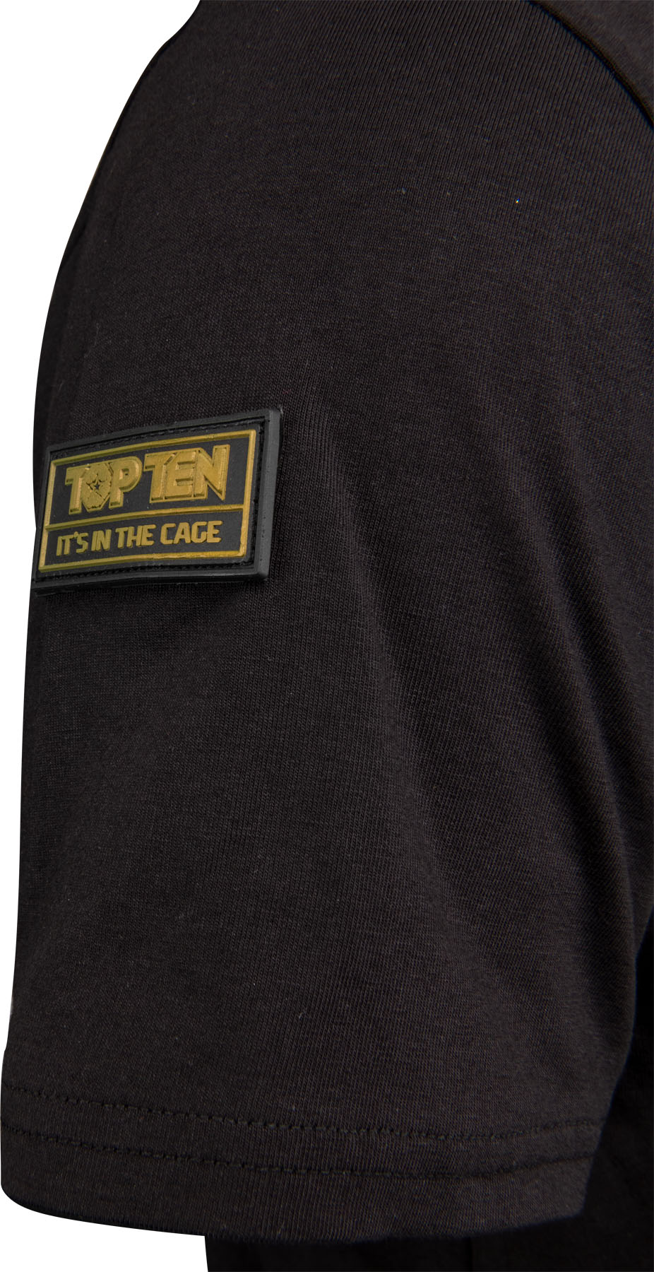 TOP TEN T-shirt - BRAVE x TOP TEN MMA - Zwart TOP TEN T-shirt - BRAVE x TOP TEN MMA - Zwart
