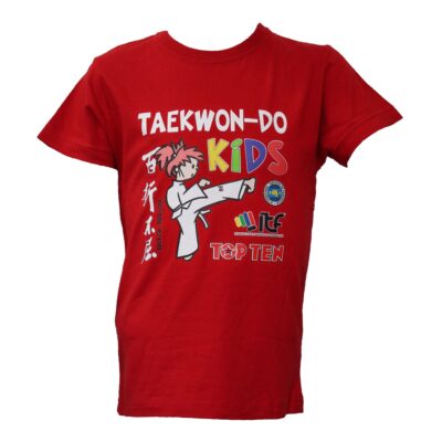 TOP TEN T-shirt - ITF KIDS - Wit TOP TEN T-shirt - ITF KIDS - Wit