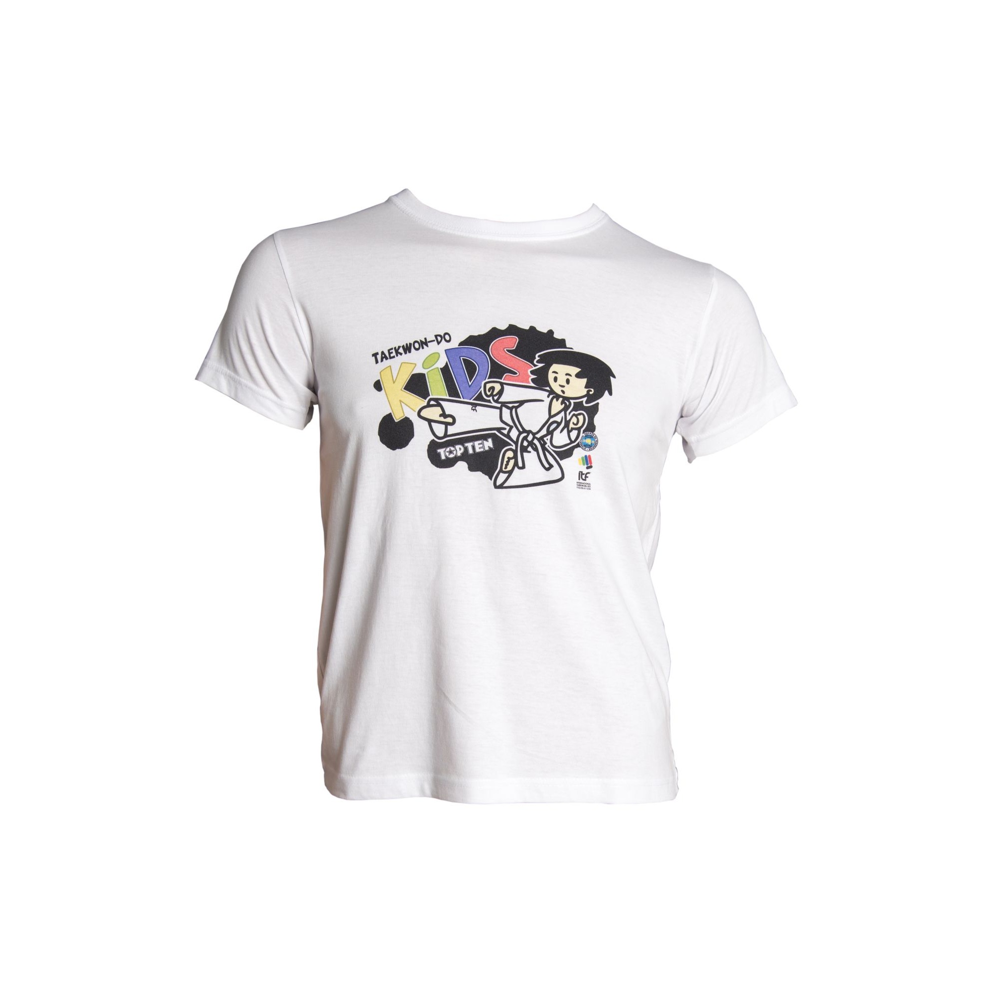TOP TEN T-shirt - ITF KIDS - Wit