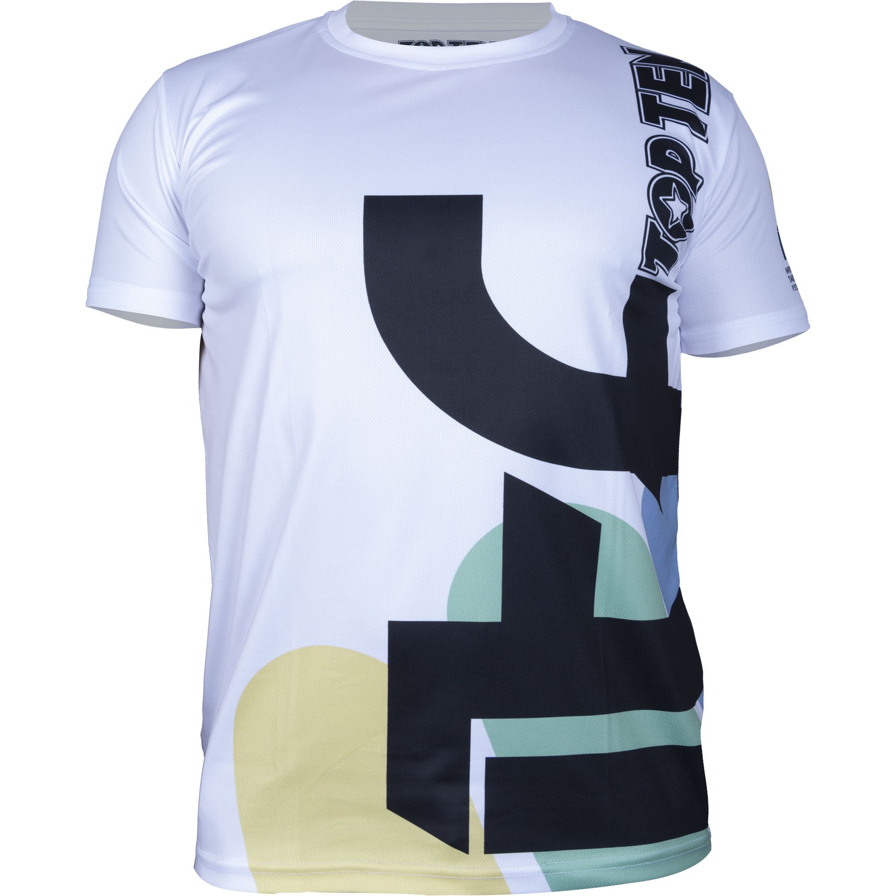 TOP TEN T-shirt - ITF Hyper - Wit TOP TEN T-shirt - ITF Hyper - Wit
