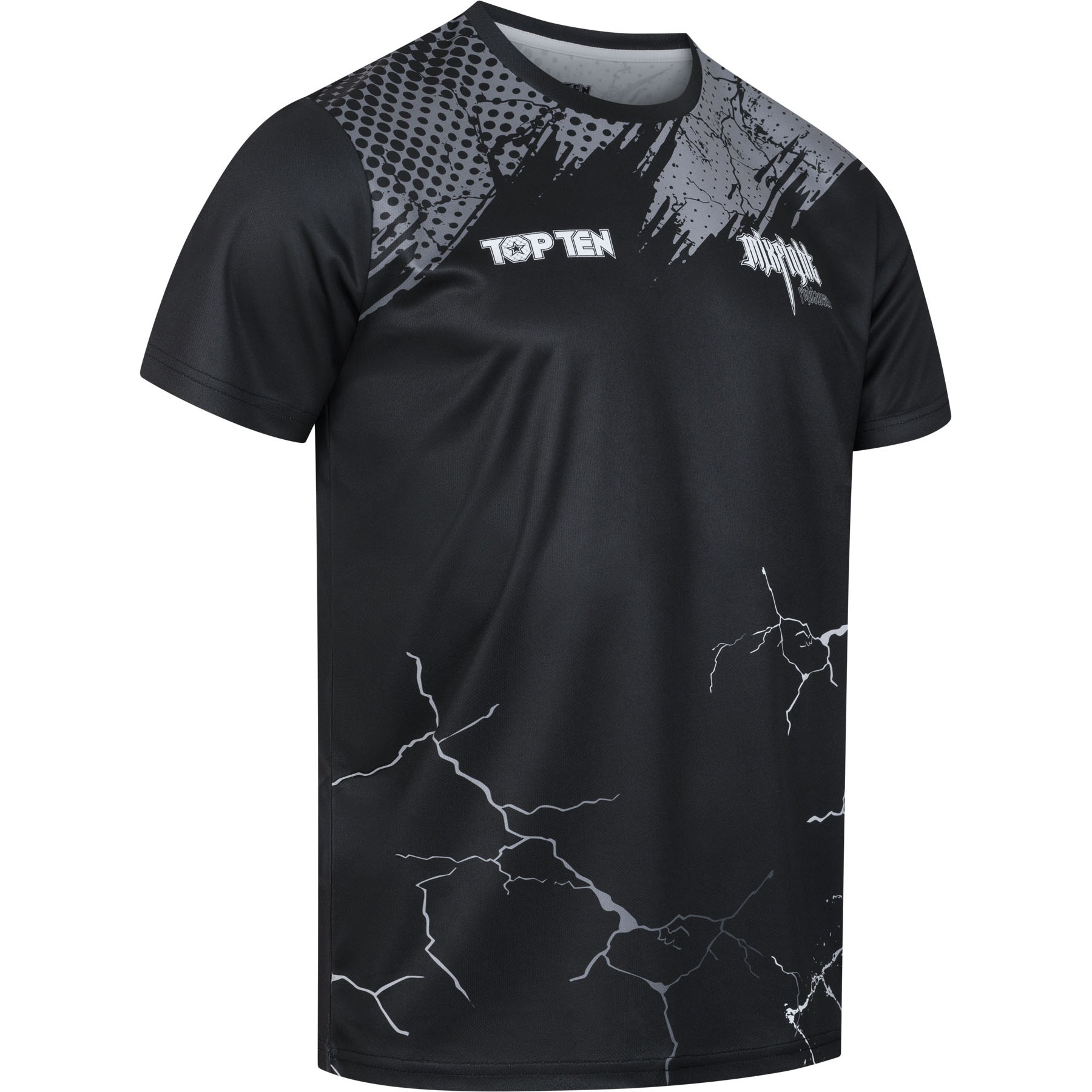 TOP TEN MMA T-shirt - Mixfight Gorilla - Zwart TOP TEN MMA T-shirt - Mixfight Gorilla - Zwart