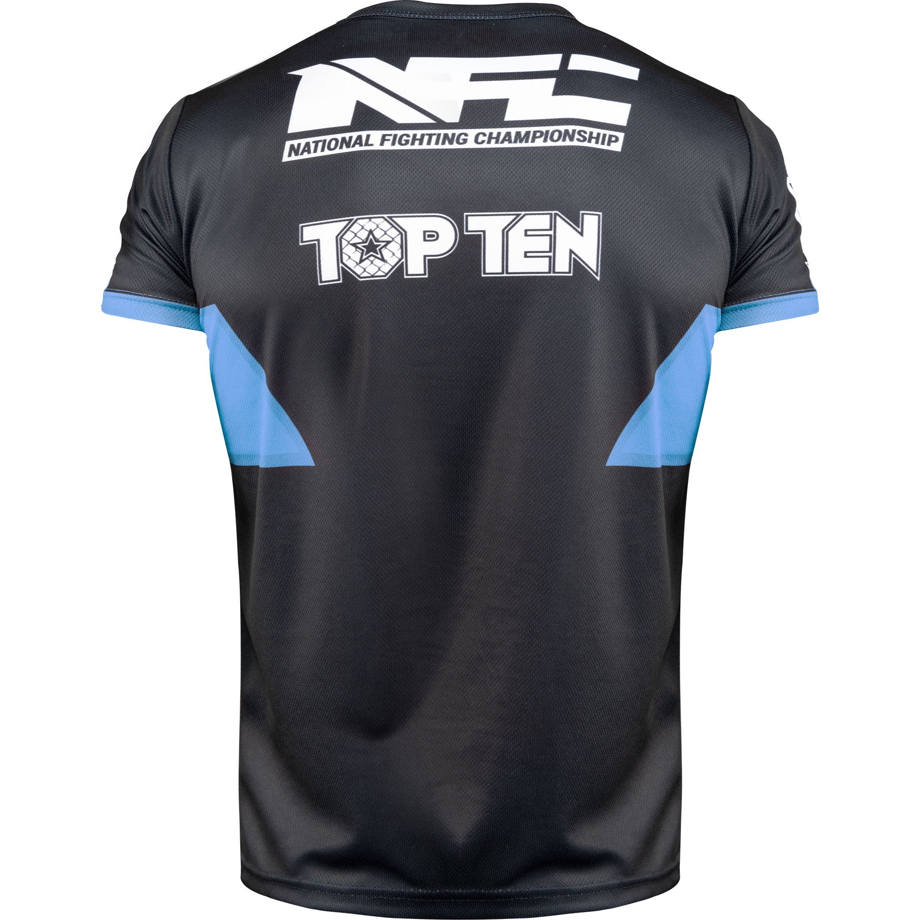 TOP TEN MMA T-shirt - NFC - Zwart / Blauw TOP TEN MMA T-shirt - NFC - Zwart / Blauw