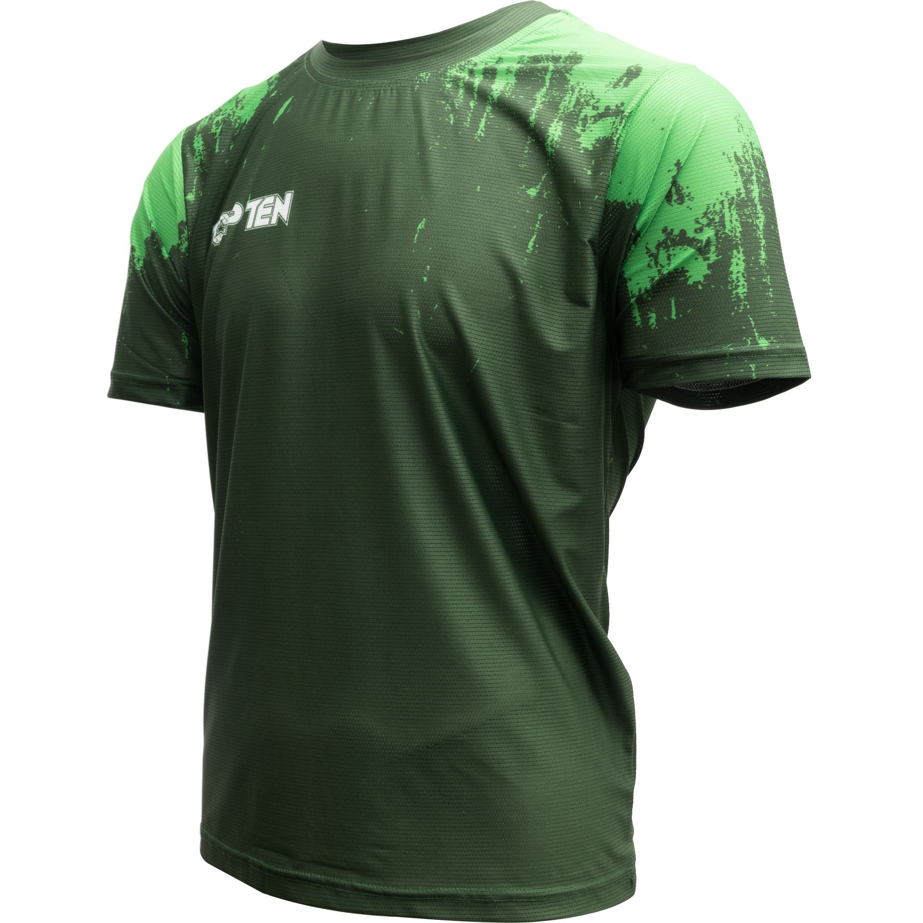 TOP TEN T-shirt - Power Ink - Groen TOP TEN T-shirt - Power Ink - Groen