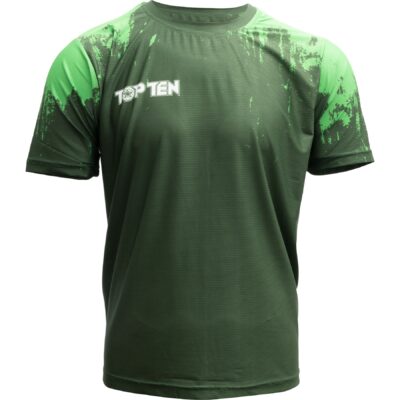 TOP TEN T-shirt - Power Ink - Groen TOP TEN T-shirt - Power Ink - Groen