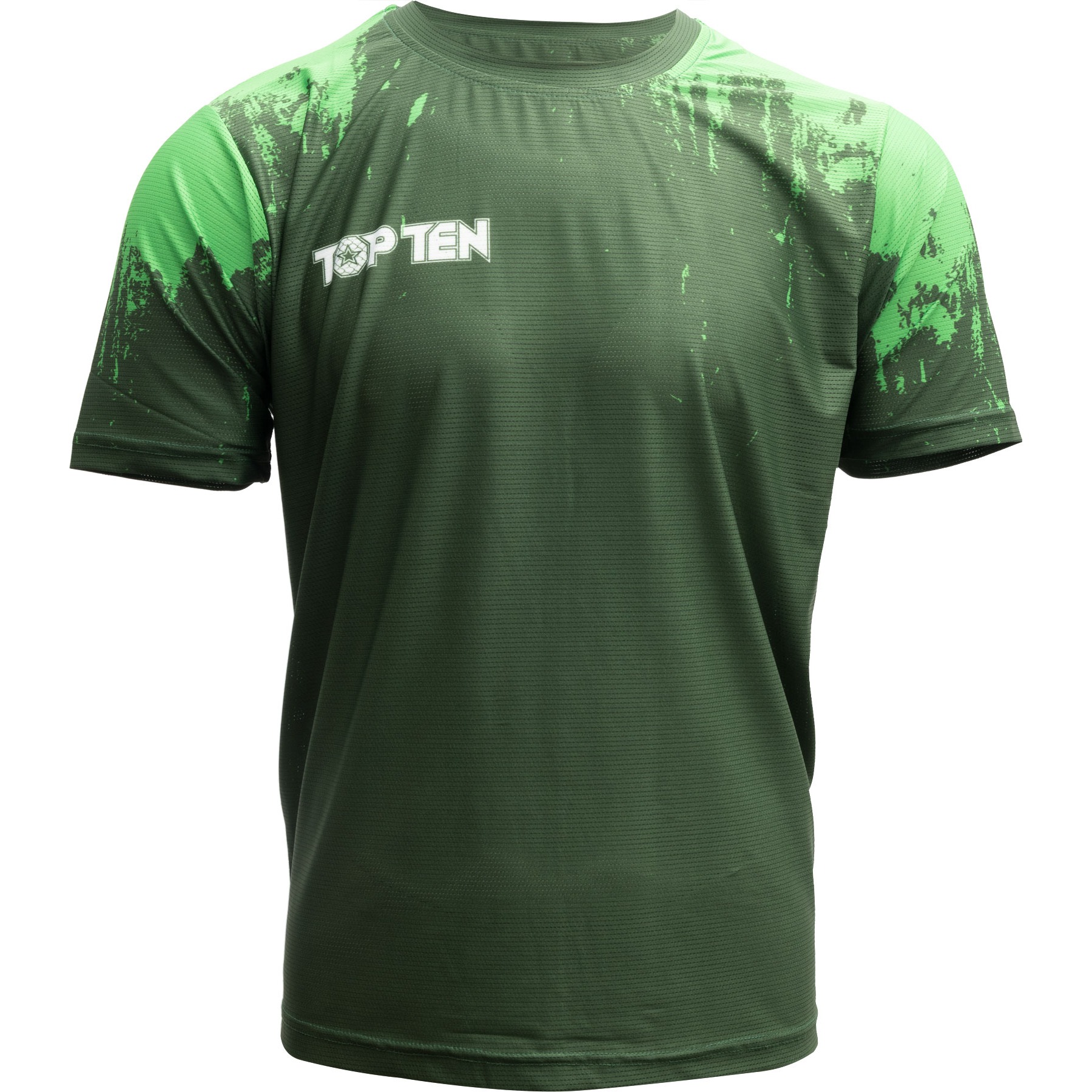 TOP TEN T-shirt - Power Ink - Groen TOP TEN T-shirt - Power Ink - Groen