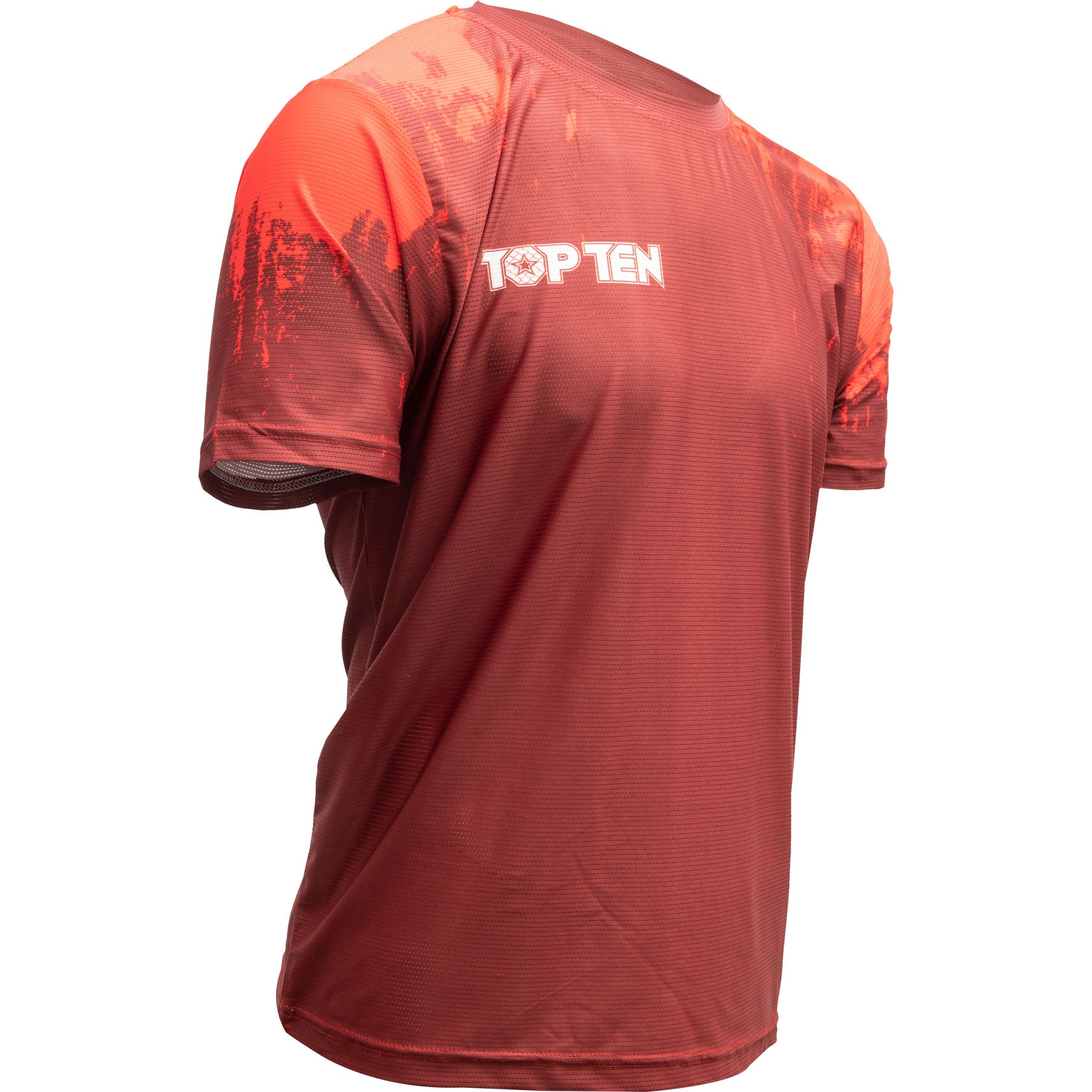 TOP TEN T-shirt - Power Ink - Rood TOP TEN T-shirt - Power Ink - Rood