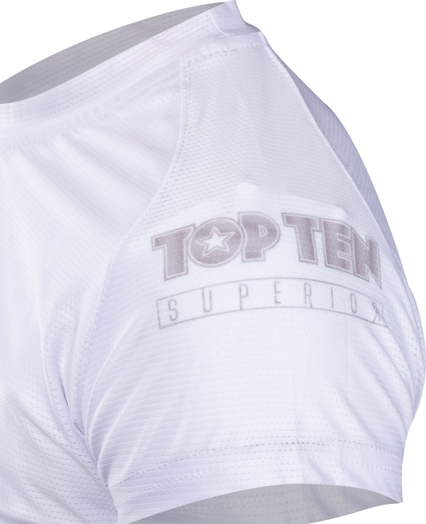 TOP TEN T-shirt - Superior - Paars / Wit TOP TEN T-shirt - Superior - Paars / Wit