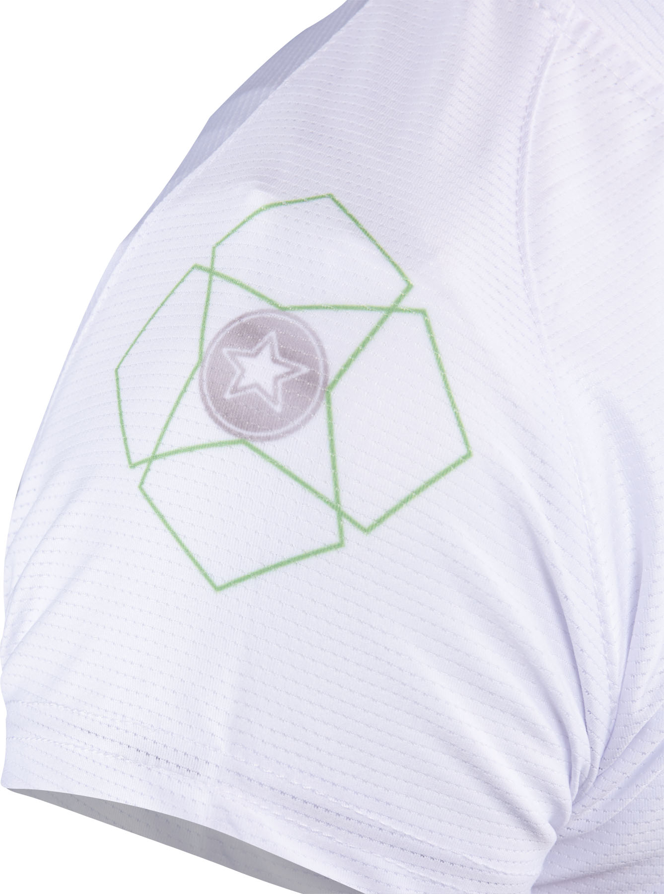 TOP TEN T-shirt - Superior - Wit / Groen TOP TEN T-shirt - Superior - Wit / Groen