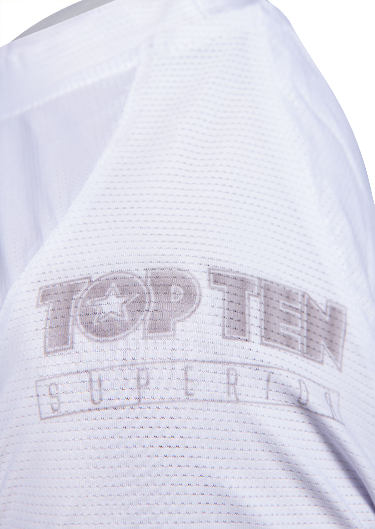 TOP TEN T-shirt - Superior - Wit / Groen TOP TEN T-shirt - Superior - Wit / Groen