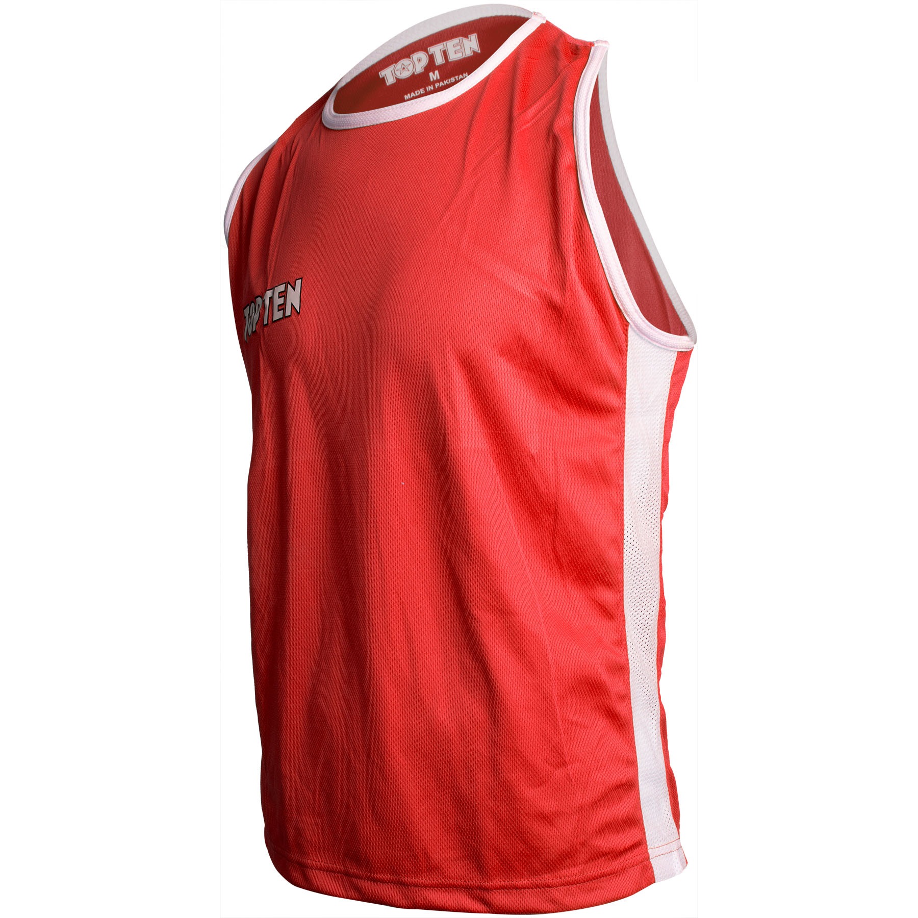 TOP TEN Tank top - Competition - Rood / Wit TOP TEN Tank top - Competition - Rood / Wit
