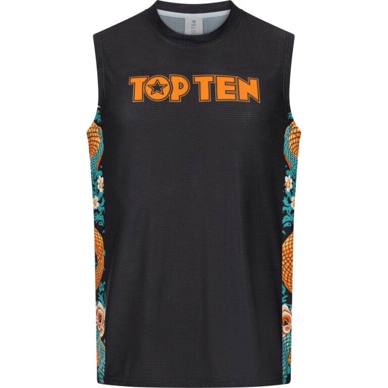 TOP TEN Tank top - Ryu del Mar - Zwart