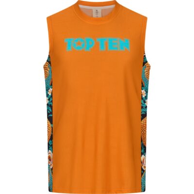 TOP TEN Tank top - Ryu del Mar - Oranje TOP TEN Tank top - Ryu del Mar - Oranje