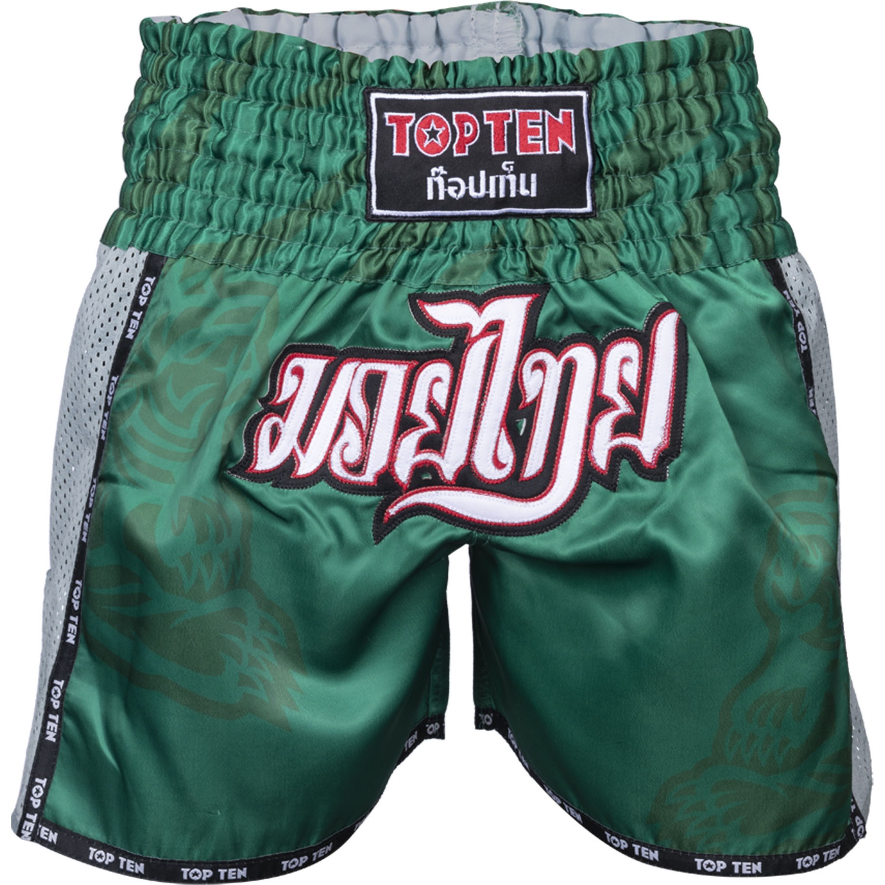 TOP TEN Thaiboks-broekje - Patchara IFMA - Groen TOP TEN Thaiboks-broekje - Patchara IFMA - Groen