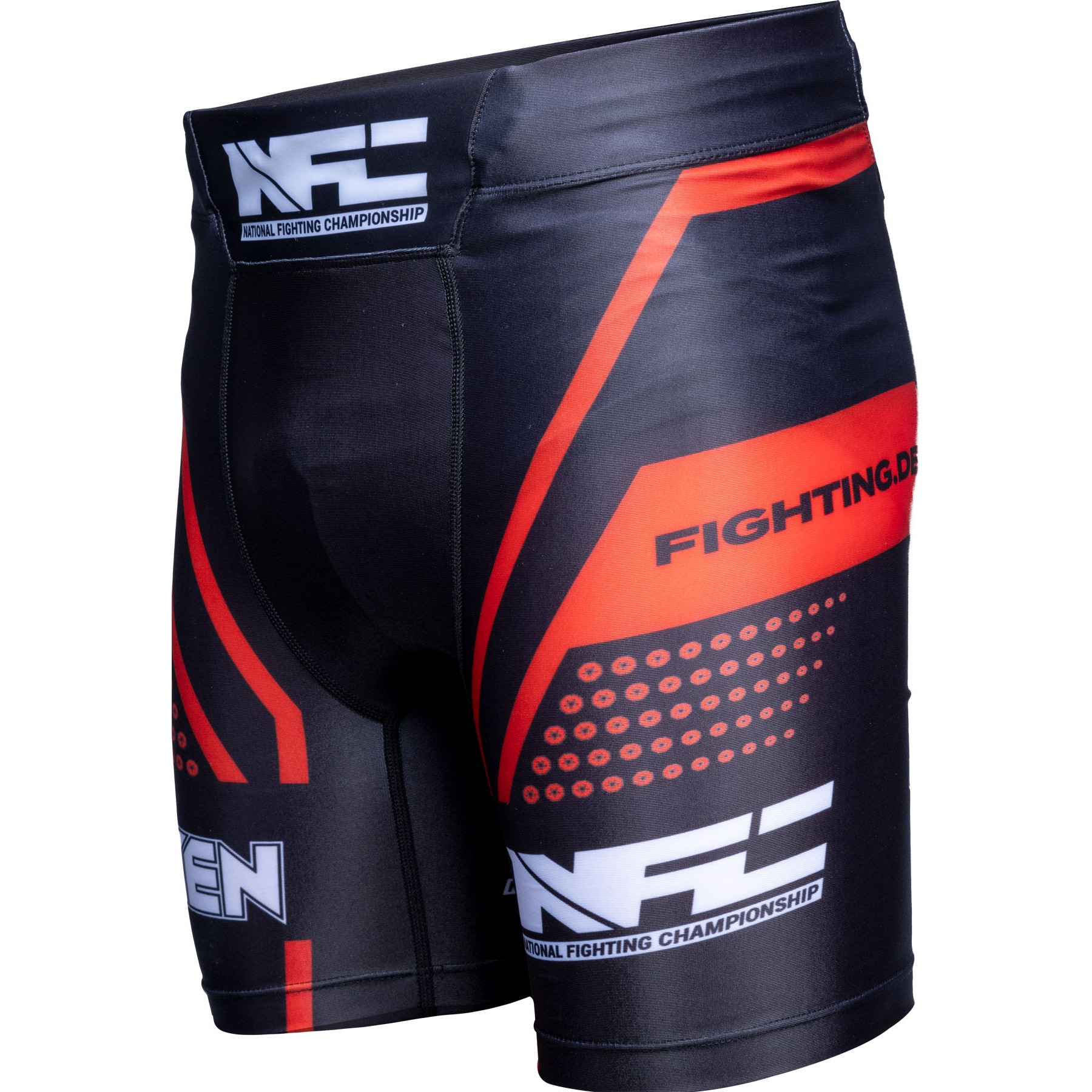 TOP TEN MMA MMA broekjes - NFC - Zwart / Rood TOP TEN MMA MMA broekjes - NFC - Zwart / Rood