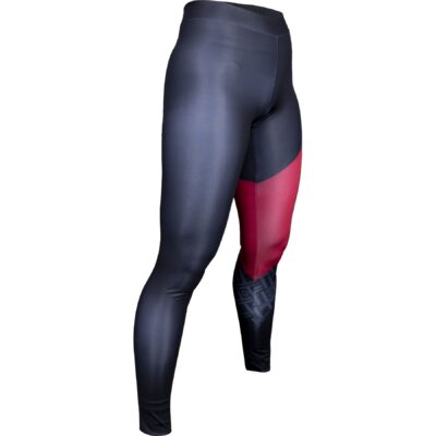 TOP TEN Sportleggings - ITF Color Ray - Zwart / Rood TOP TEN Sportleggings - ITF Color Ray - Zwart / Rood
