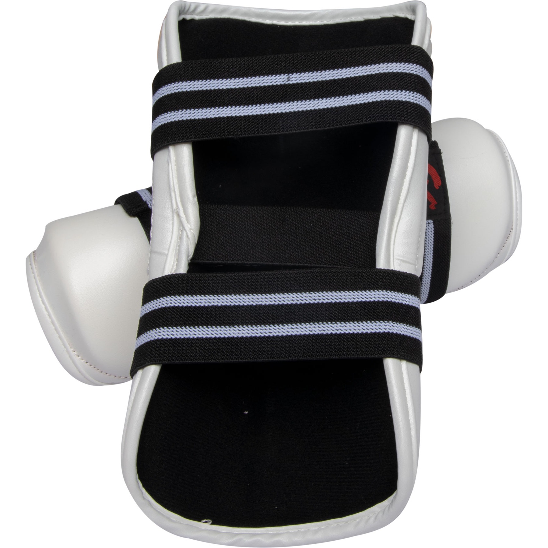 TOP TEN Taekwondo onderarm beschermer - WACOKU WTF Approved - Wit / Zwart TOP TEN Taekwondo onderarm beschermer - WACOKU WTF Approved - Wit / Zwart