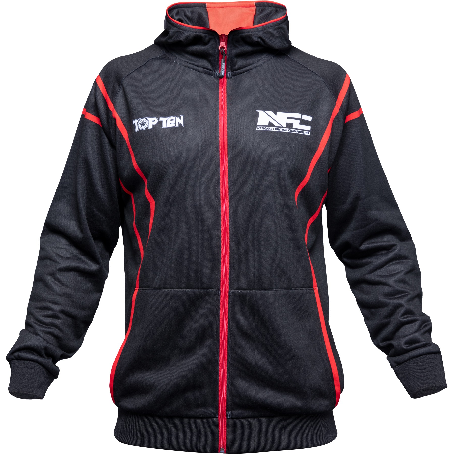 TOP TEN MMA Trainingsjas - NFC - Zwart TOP TEN MMA Trainingsjas - NFC - Zwart