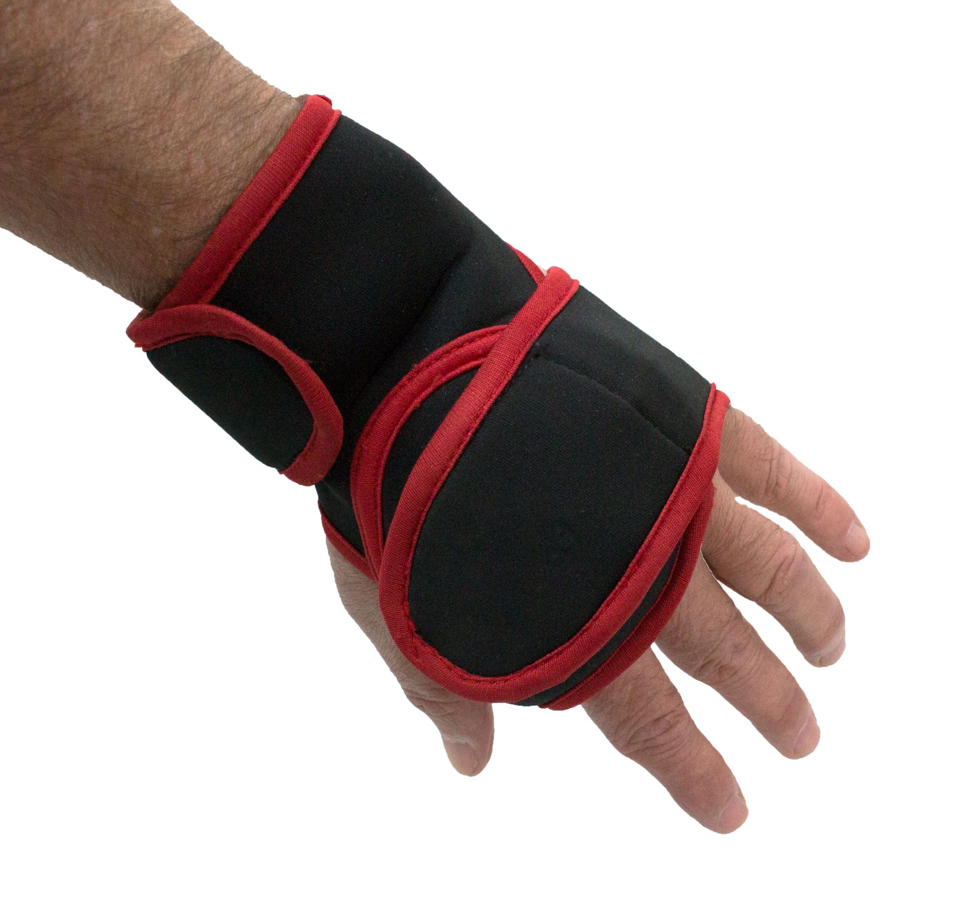 Fitnessartikelen Gewichten Pols- en enkelgewichten - Neoprene - Zwart / Rood Fitnessartikelen Gewichten Pols- en enkelgewichten - Neoprene - Zwart / Rood