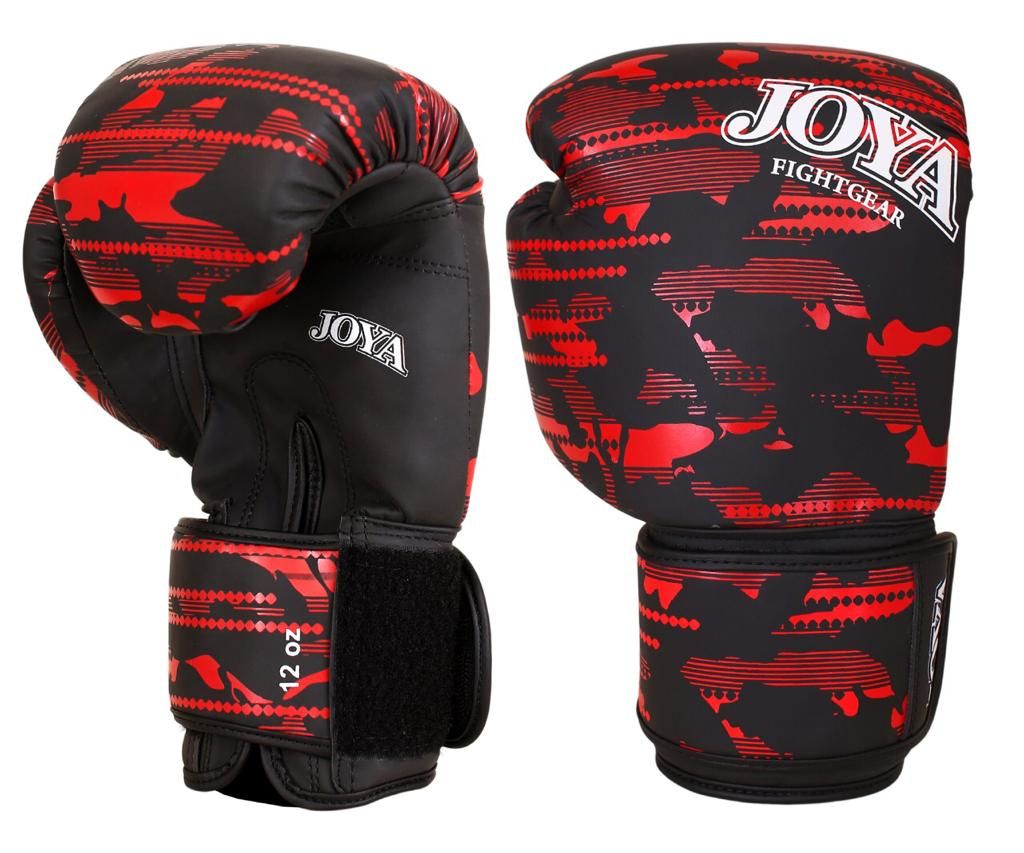 Joya Kinder Camo V2 Kickbokshandschoenen Rood Joya Kinder Camo V2 Kickbokshandschoenen Rood