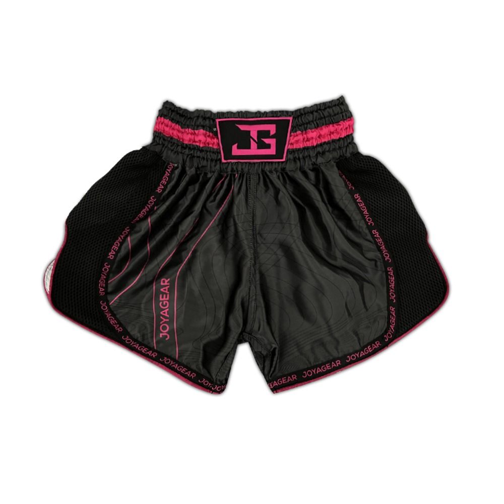 Joya Essential Kickboksbroek Zwart Roze Joya Essential Kickboksbroek Zwart Roze