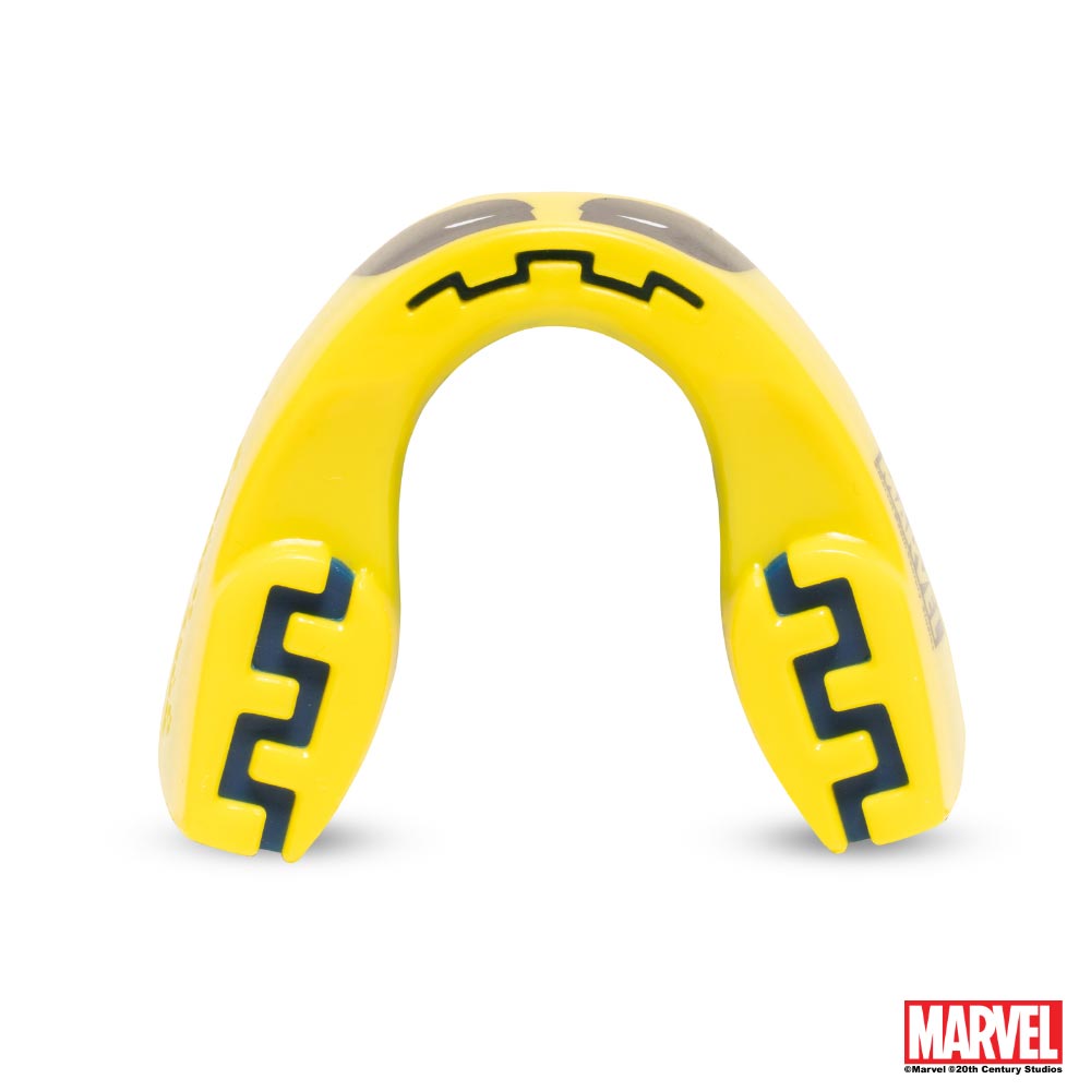 SAFEJAWZ Gebitsbeschermer - Extro Marvel Wolverine - Geel / Blauw - Afbeelding 3