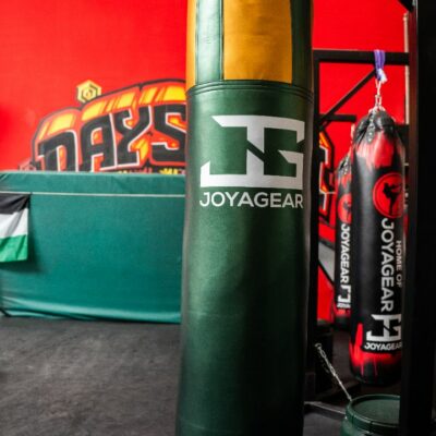 Joya Strike Bokszak Groen Goud 150 cm Joya Strike Bokszak Groen Goud 150 cm