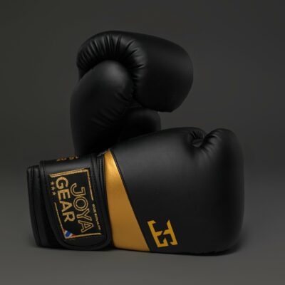Joya Strike Air Kickbokshandschoenen Zwart Goud Joya Strike Air Kickbokshandschoenen Zwart Goud