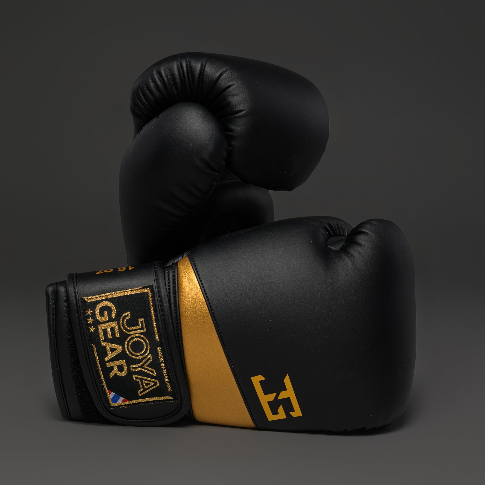 Joya Strike Air Kickbokshandschoenen Zwart Goud Joya Strike Air Kickbokshandschoenen Zwart Goud