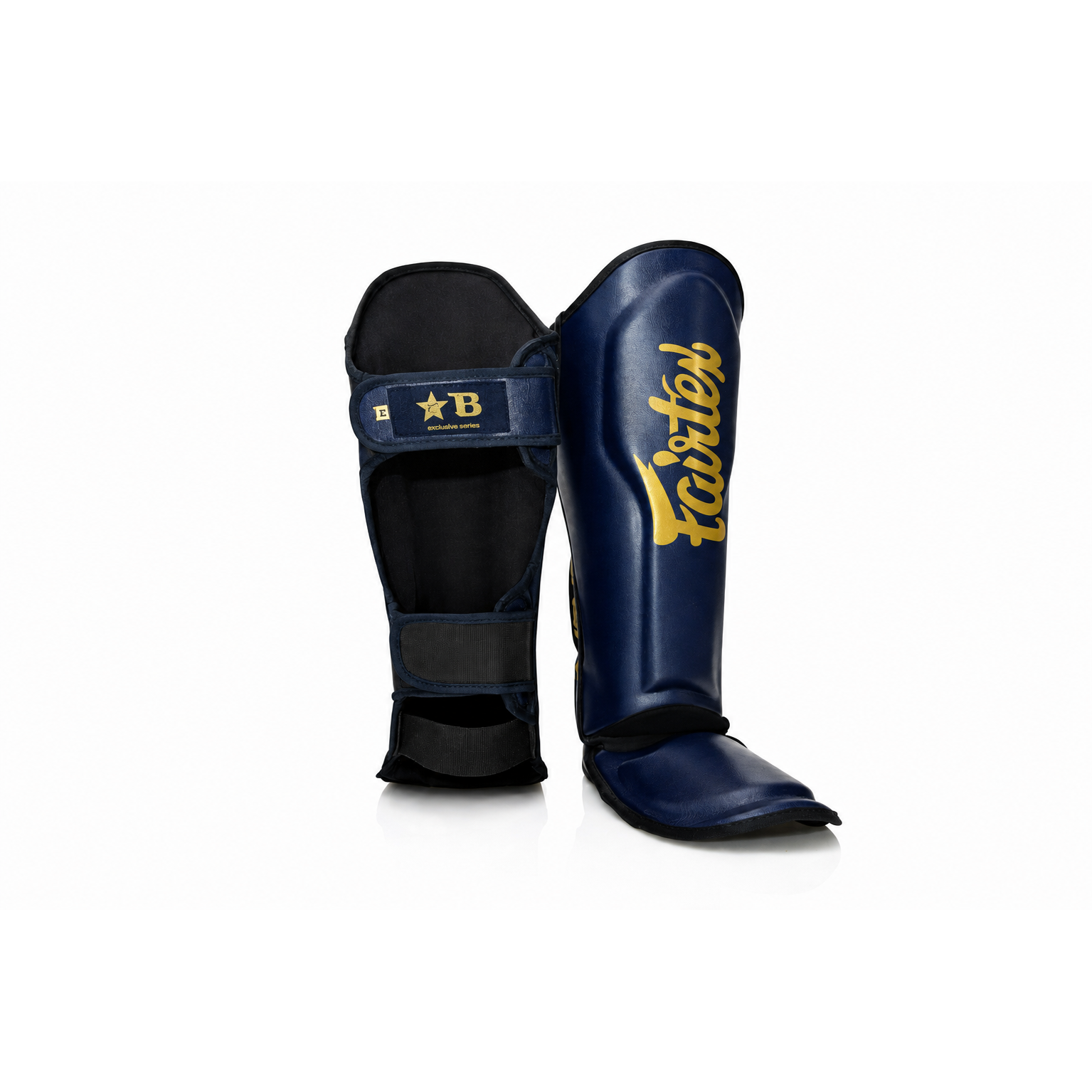 Fairtex Booster Scheenbeschermers Navy (FXB SG NAVY) Fairtex Booster Scheenbeschermers Navy (FXB SG NAVY)