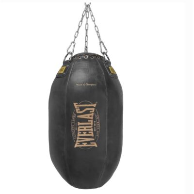 Everlast Bokszak - 1910 PRO LEATHER BODY SHOT BAG 70LB - Zwart