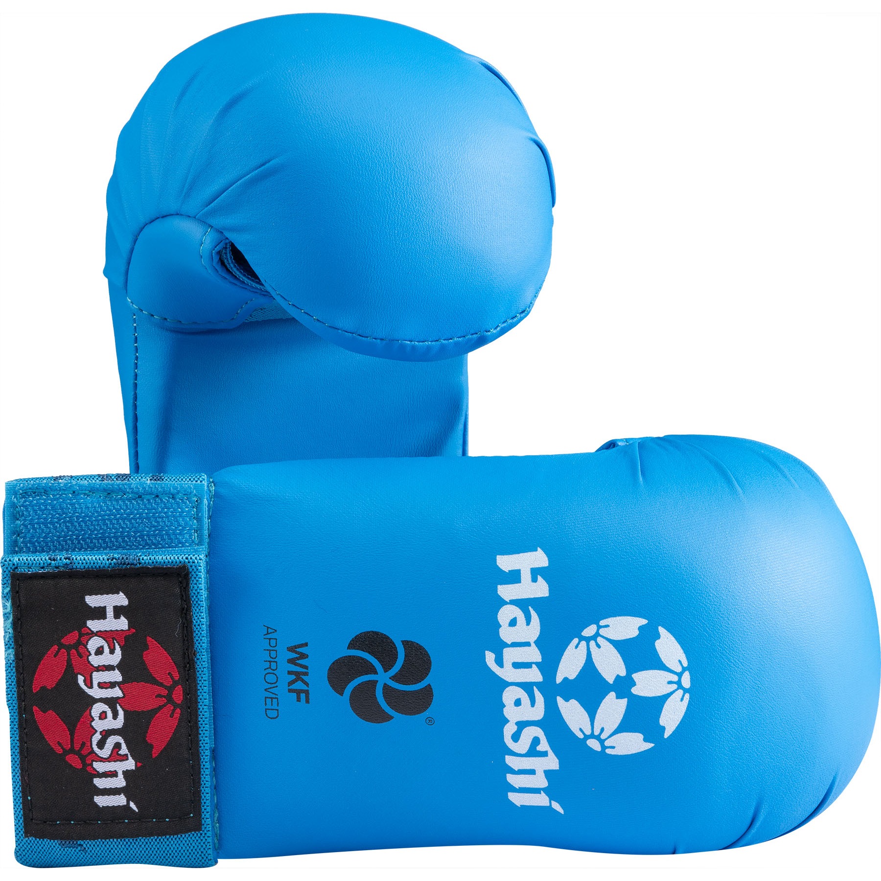 Hayashi Karate handschoenen - TSUKI WKF - Blauw Hayashi Karate handschoenen - TSUKI WKF - Blauw