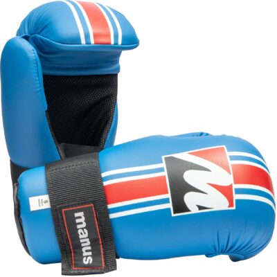 Manus Point Fighting handschoenen - Pointfighter - Blauw / Rood Manus Point Fighting handschoenen - Pointfighter - Blauw / Rood