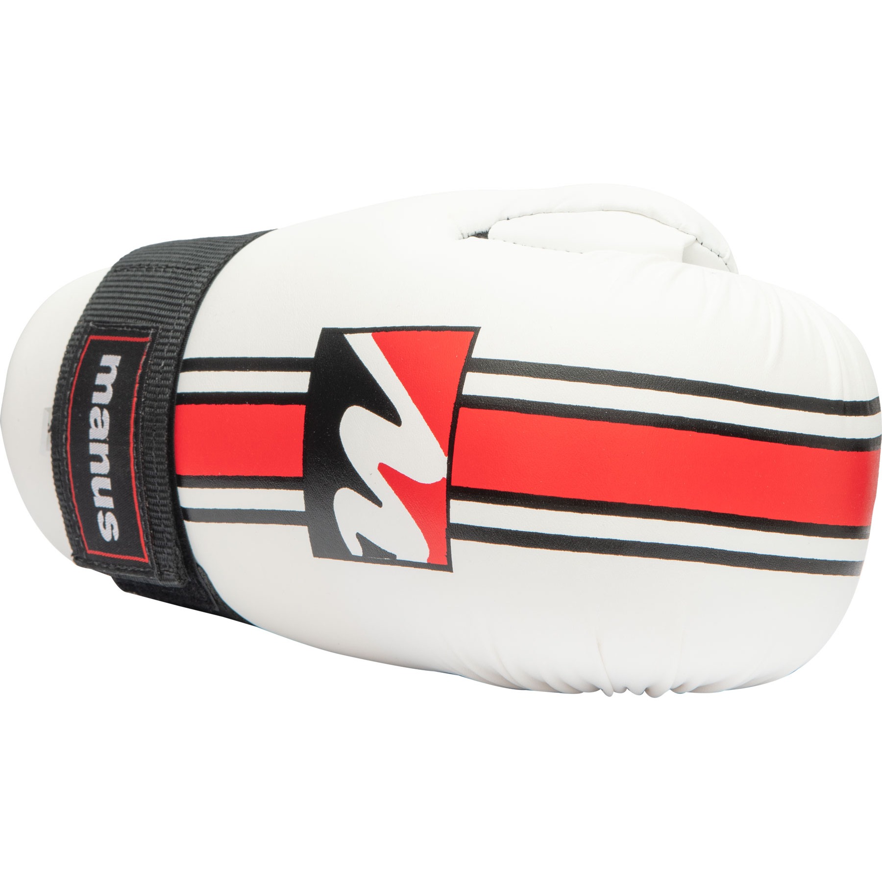 Manus Point Fighting handschoenen - Pointfighter - Wit / Rood Manus Point Fighting handschoenen - Pointfighter - Wit / Rood