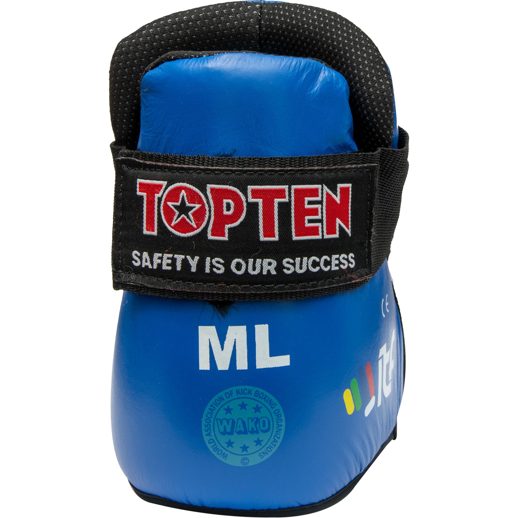 TOP TEN Point Fighting voetbeschermers - Superfight 3000 - Blauw TOP TEN Point Fighting voetbeschermers - Superfight 3000 - Blauw