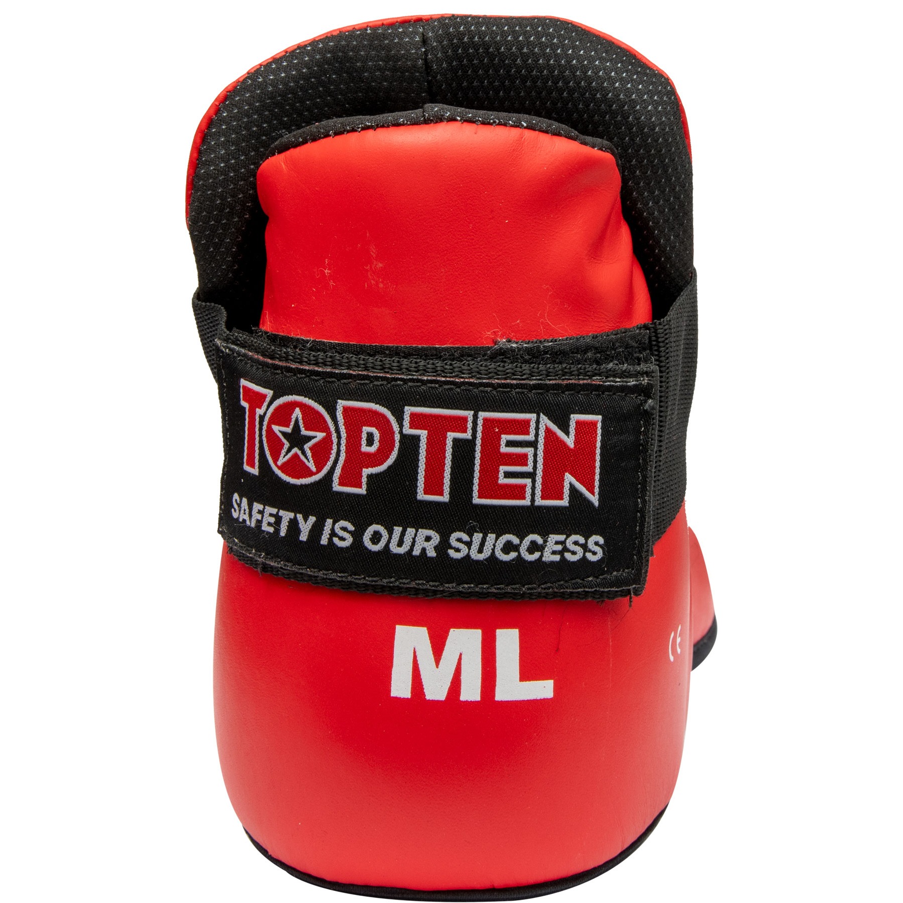 TOP TEN Point Fighting voetbeschermers - Superfight 3000 - Rood TOP TEN Point Fighting voetbeschermers - Superfight 3000 - Rood