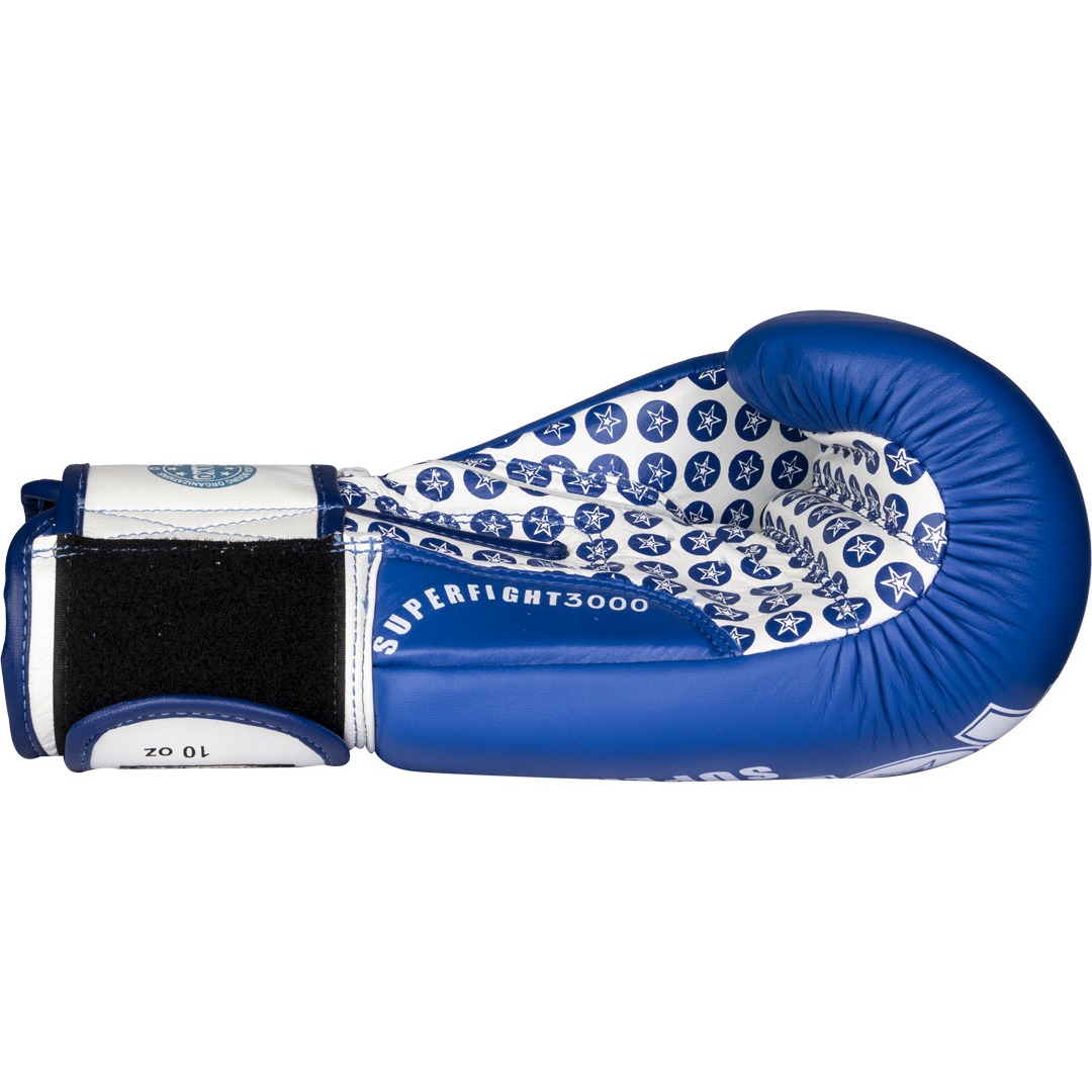 TOP TEN Bokshandschoen - Superfight 3000 - Blauw TOP TEN Bokshandschoen - Superfight 3000 - Blauw
