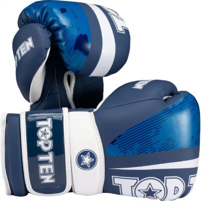 TOP TEN Bokshandschoen - WAKO NTB Marks - Blauw